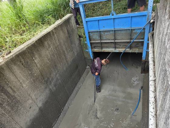 雲林水門與排水溝渠清淤