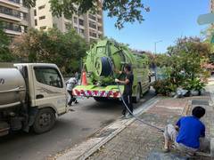 台中路邊清水溝