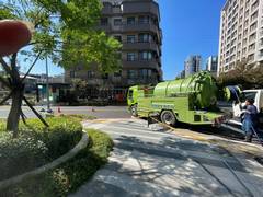台中路邊清水溝