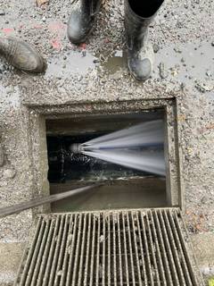 嘉義清水溝施工現場