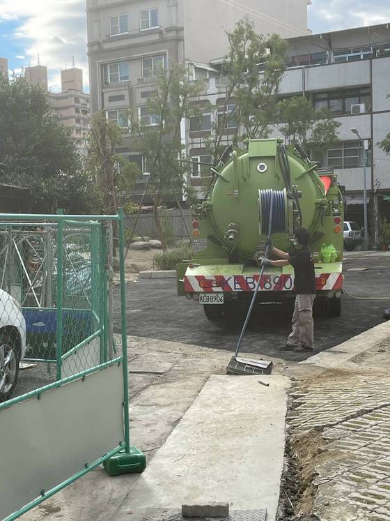 嘉義清溝車工地清水溝
