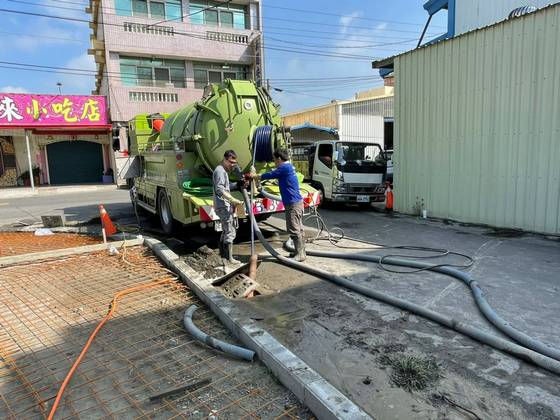 嘉義清溝車工地清水溝