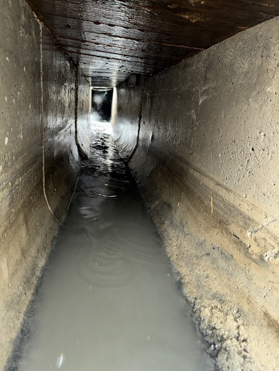 馬路旁水溝清理